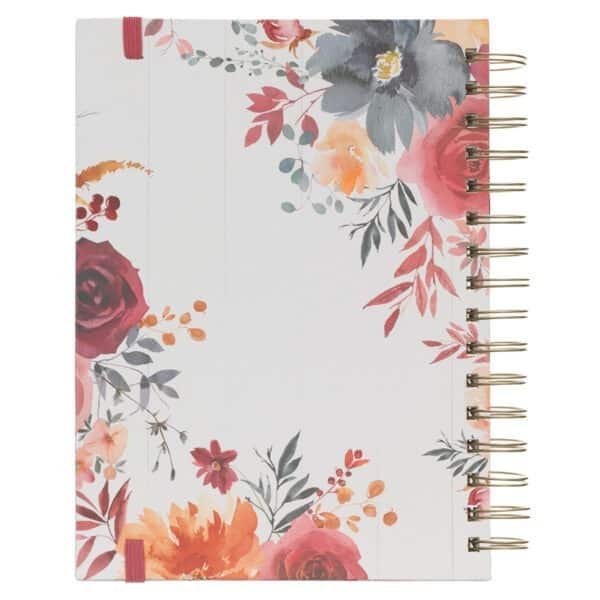 Pray Without Ceasing Chunky Hardcover Wirebound Journal with Elastic Closure - Image 3