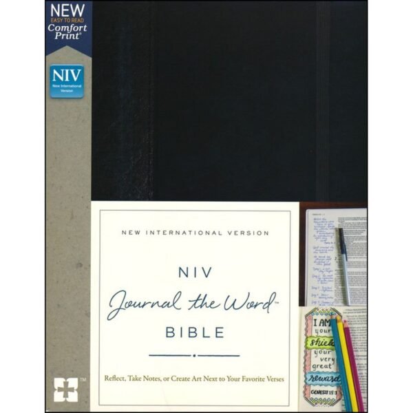 NIV Journal Word Bible Red Letter Edition Black (Comfort Print)(Hardcover) - Image 4