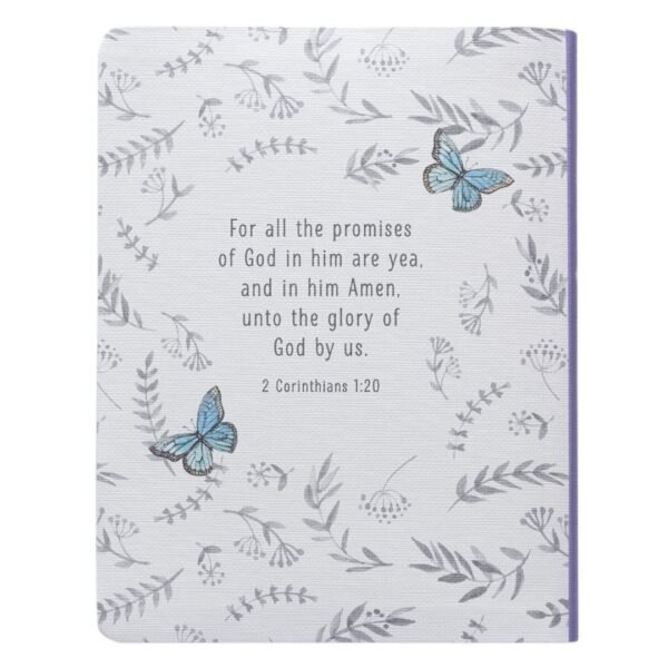 KJV Butterflies Flexcover Faux Leather My Promise Bible - Image 6