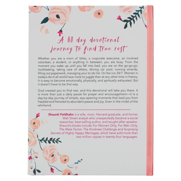 Find Rest: A Women's Devotional For Lasting Peace In A Busy Life (Hardcover) By: Shaunti Feldhahn - Image 3