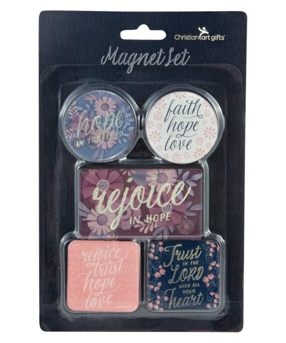 Rejoice In Hope Five Piece Magnetic Set
