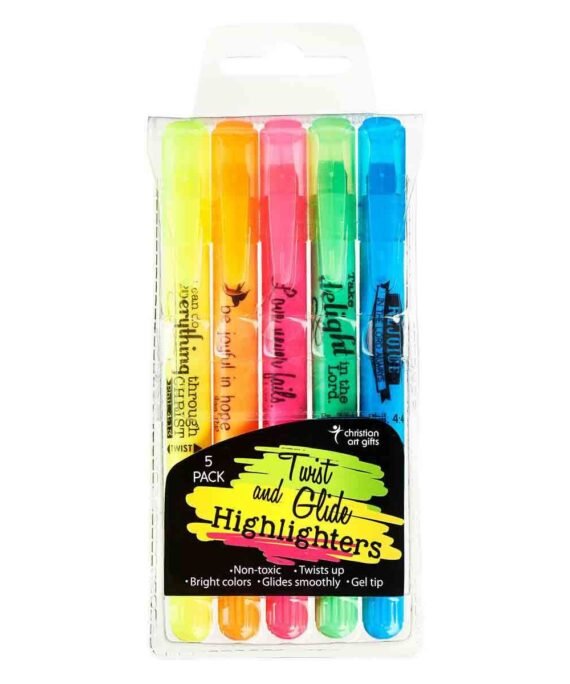 Twist And Glide (Set Of 5)(Highlighter Set)