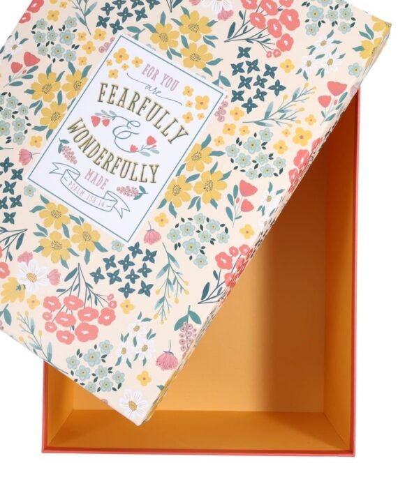 For You Are Fearfully And Wonderfully Made Large Stackable Gift Box