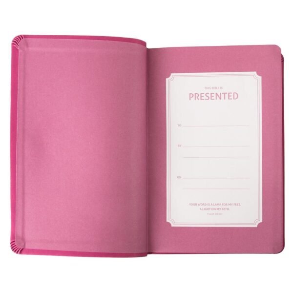 NIV Value Thinline Bible Pink (Comfort Print)(Imitation Leather) - Image 4