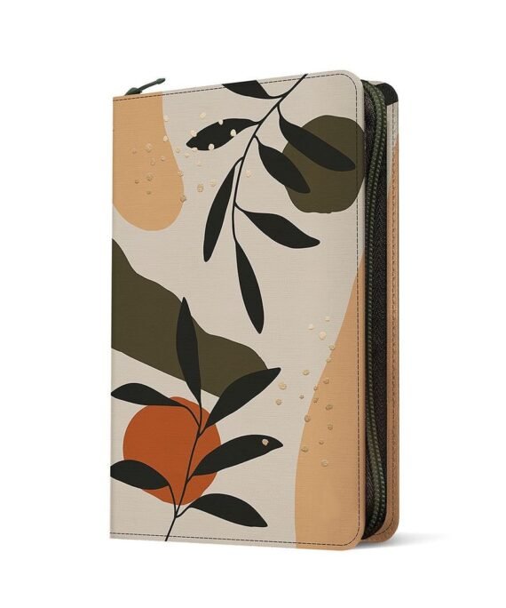 NLT Filament Thinline Reference Bible, Sunset Branches With Zip (Imitation Leather)