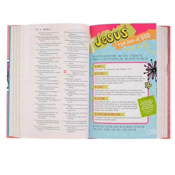 NLT Girls Life Application Study Bible (Hardcover) - Image 3