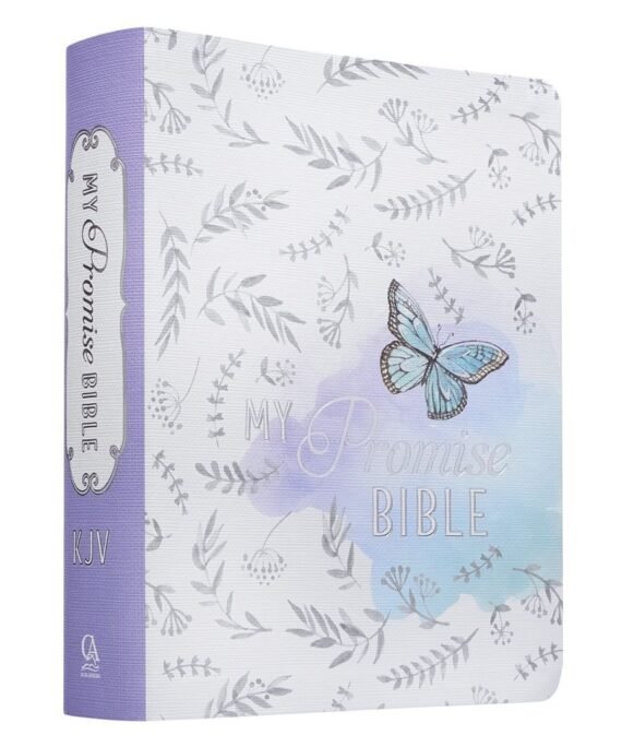 KJV Butterflies Flexcover Faux Leather My Promise Bible