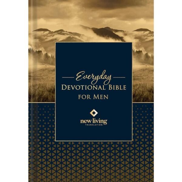 NLT Landscape Hardcover Everyday Devotional Bible For Men - Image 2