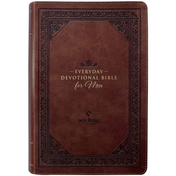 NLT Landscape Hardcover Everyday Devotional Bible For Men - Image 4