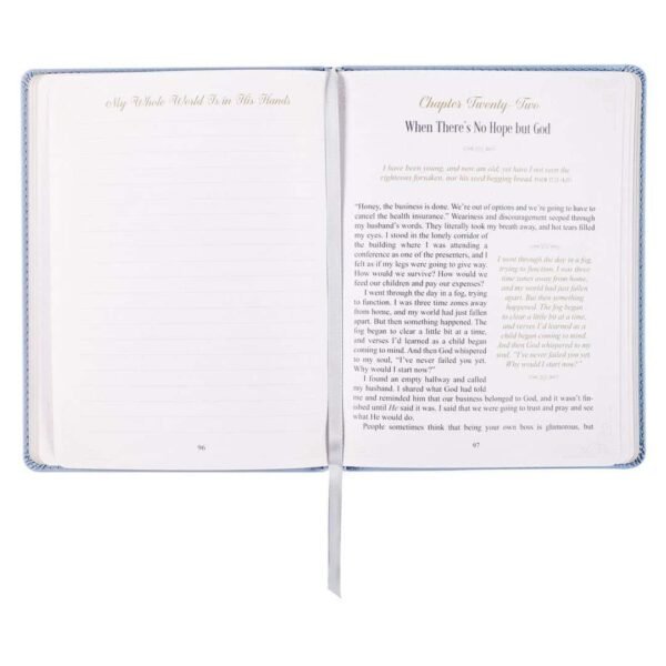 That Endures: 40 Devotions Of Encouragement For Difficult Times Faux Leather By: Michelle Cox - Image 4