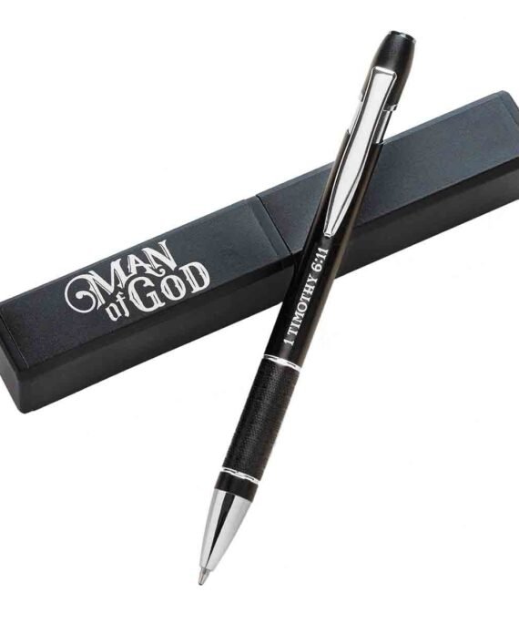 1 Timothy 6:11 Man Of God (Metal Pen In Tube)