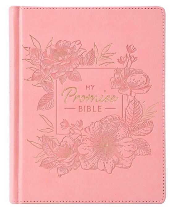 KJV Pink Faux Leather Hardcover My Promise Bible
