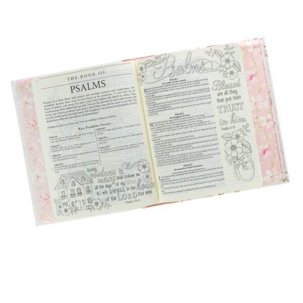 KJV Flower Garland Hardcover My Promise Bible - Image 5