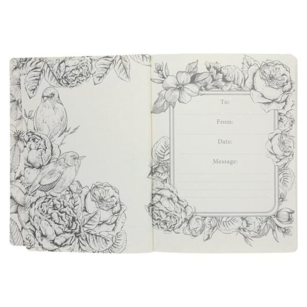 NLT CREAM FLORAL PAPERBACK INSPIRE FILAMENT-ENABLED BIBLE - Image 3