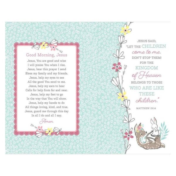 NLT DEER HARDCOVER BABY BIBLE FOR GIRLS - Image 4