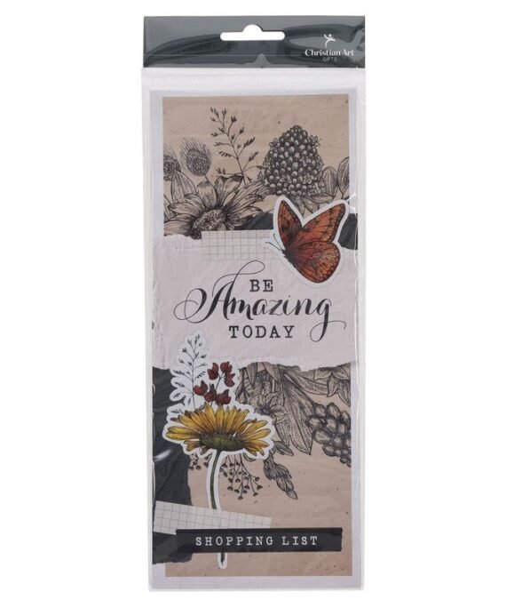 BE AMAZING TODAY MAGNETIC NOTEPAD