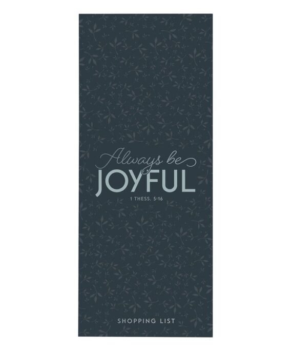 ALWAYS BE JOYFUL MAGNETIC NOTEPAD