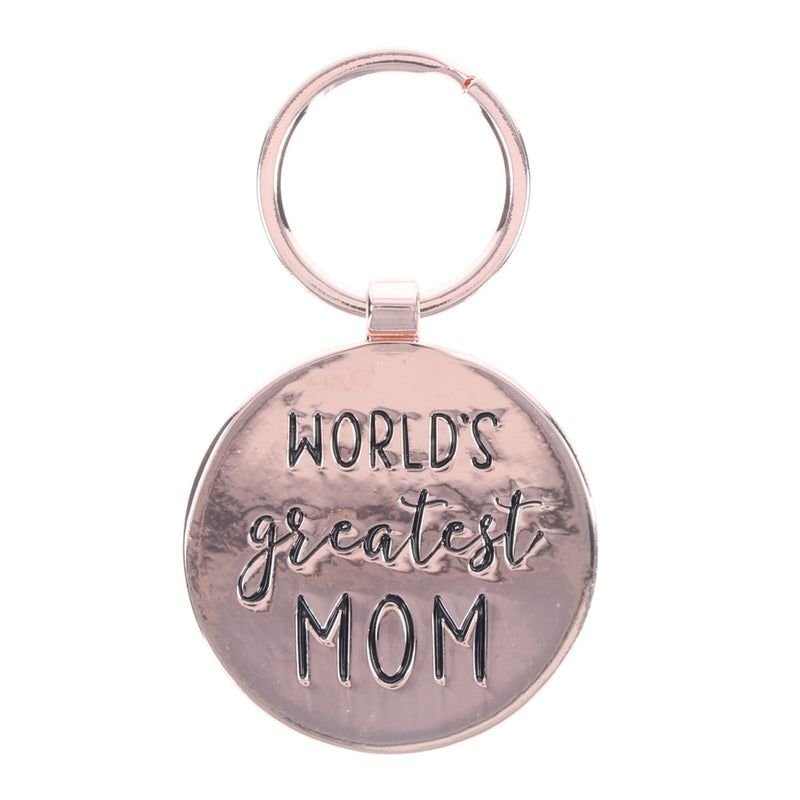 WORLD'S GREATEST MOM EPOXY METAL KEY RING - Image 3
