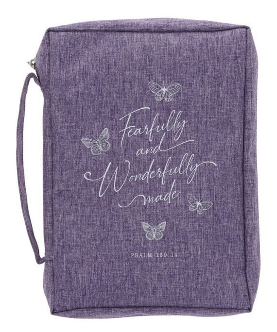 FEARFULLY AND WONDERFULLY MADE POLYESTER BIBLE BAG