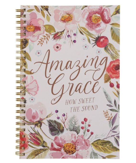 AMAZING GRACE HOW SWEET THE SOUND WIREBOUND NOTEBOOK