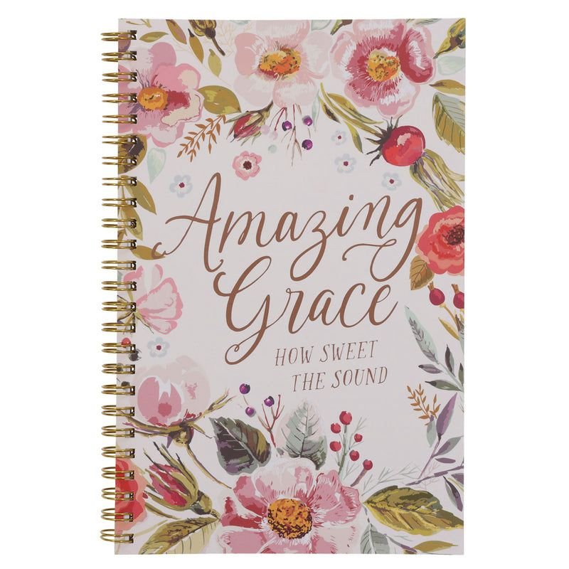 AMAZING GRACE HOW SWEET THE SOUND WIREBOUND NOTEBOOK
