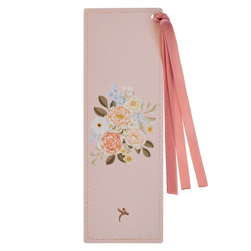 SHE IS CLOTHED WITH STRENGTH AND DIGNITY PINK (FAUX LEATHER BOOKMARK) - Image 3